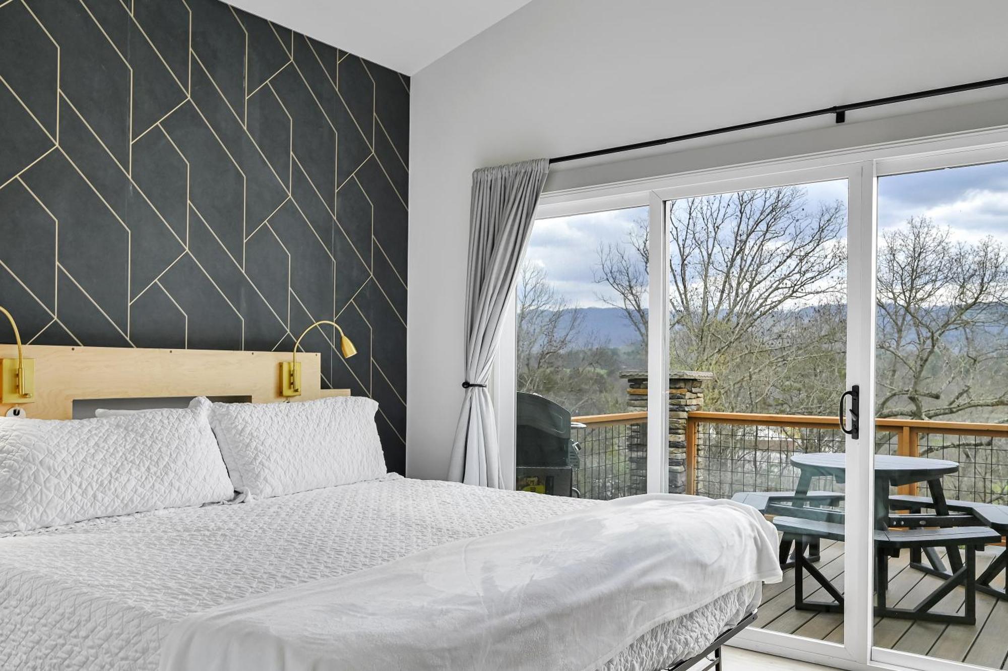 Mon Tresor, Modern Mountain Views With Deck Villa Weaverville Dış mekan fotoğraf