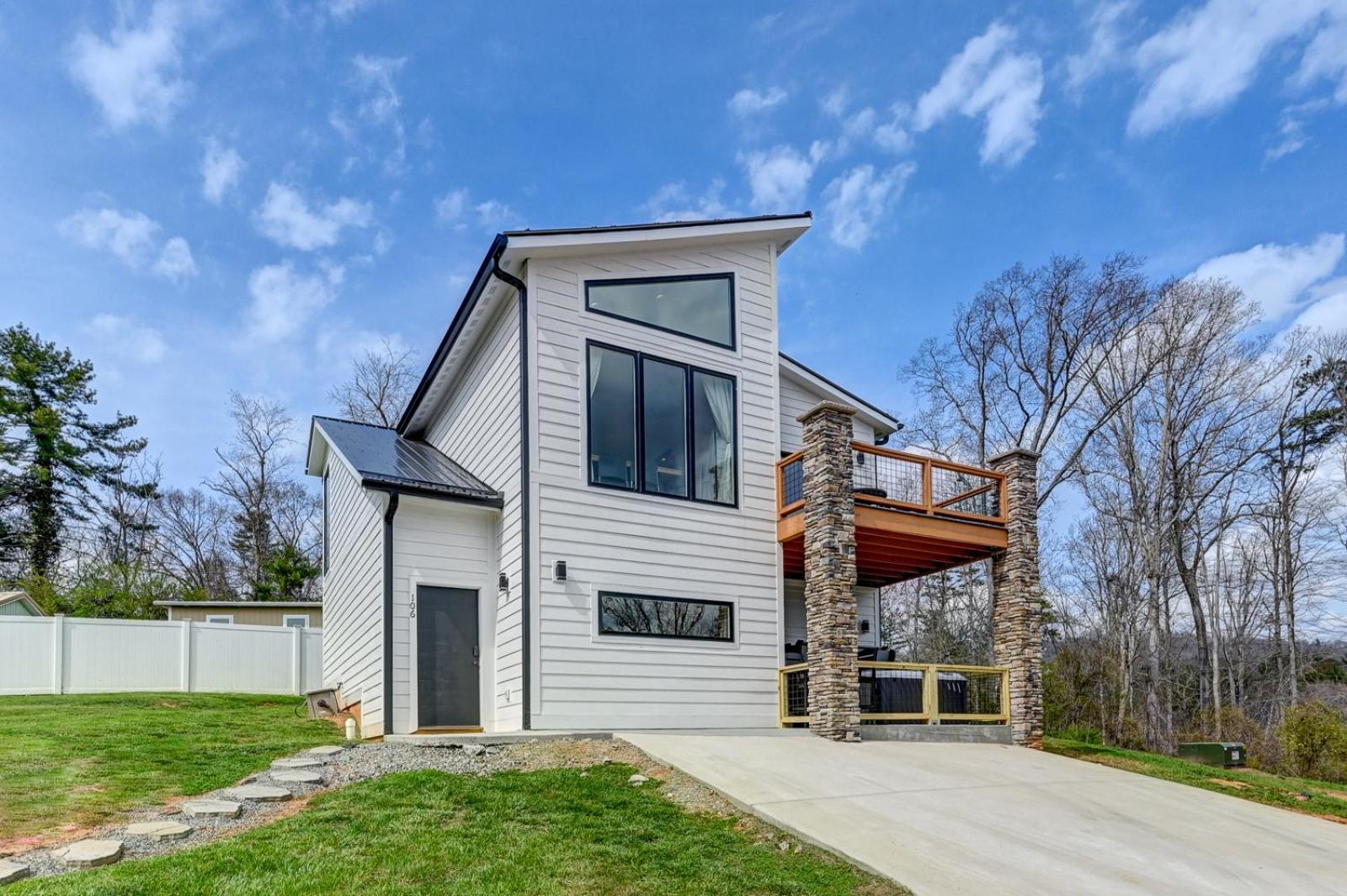 Mon Tresor, Modern Mountain Views With Deck Villa Weaverville Dış mekan fotoğraf