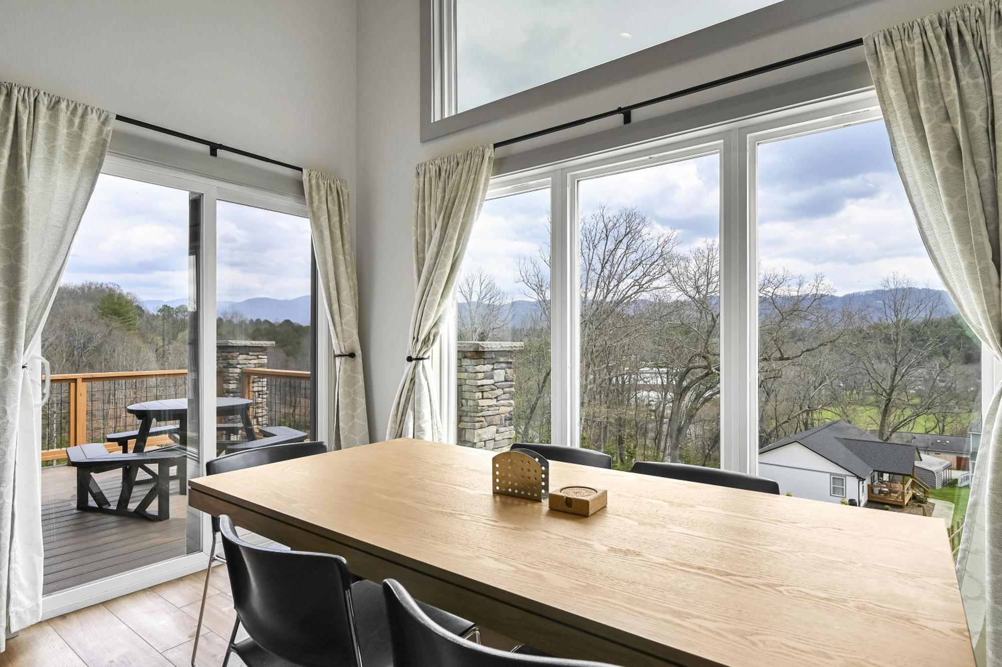 Mon Tresor, Modern Mountain Views With Deck Villa Weaverville Dış mekan fotoğraf
